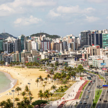 O belo litoral capixaba